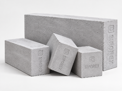 Siporex AAC blocks in multiple thicknesses